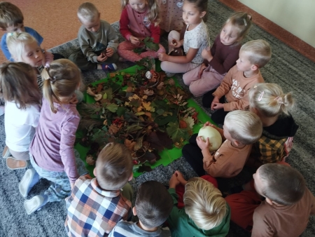 Dzień kolorów jesieni w klasach 0