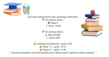 Zakończenie roku szkolnego