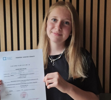 Gratulacje dla Amelie!